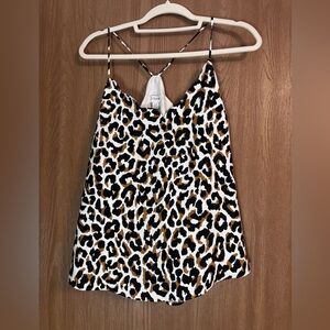 J Crew Women’s size 12 leopard animal print tank